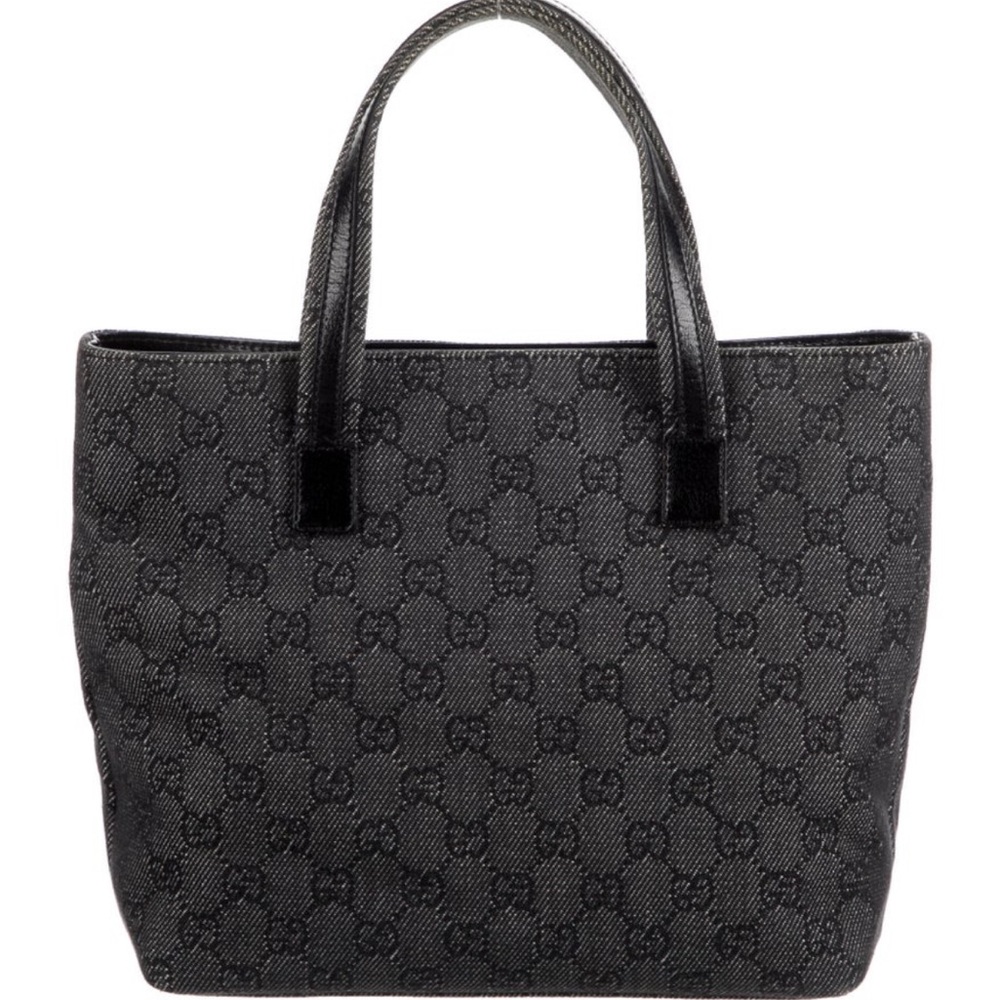 Gucci Denim Double Pocket Tote - Picture 3 of 4